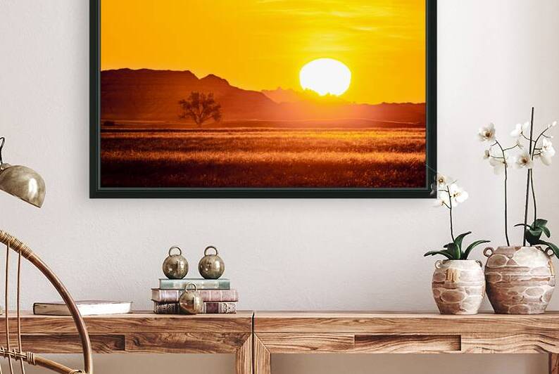 Badlands Sunrise by Geoffrey Prior