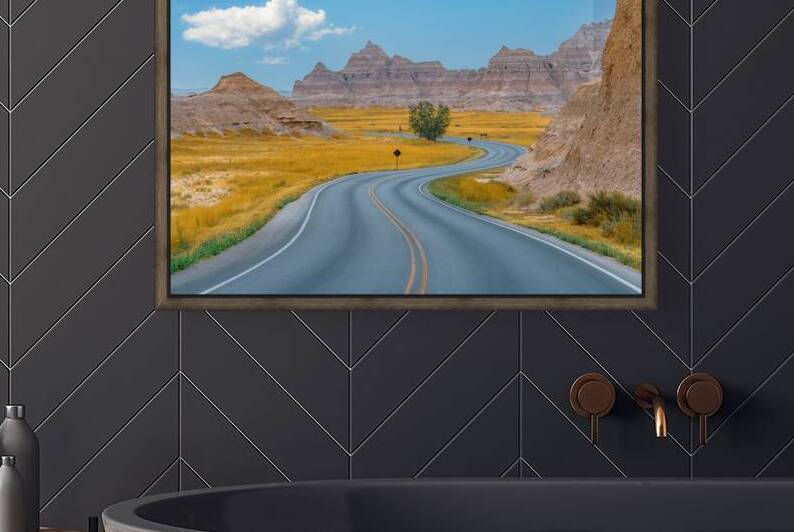 Badlands Road by Geoffrey Prior