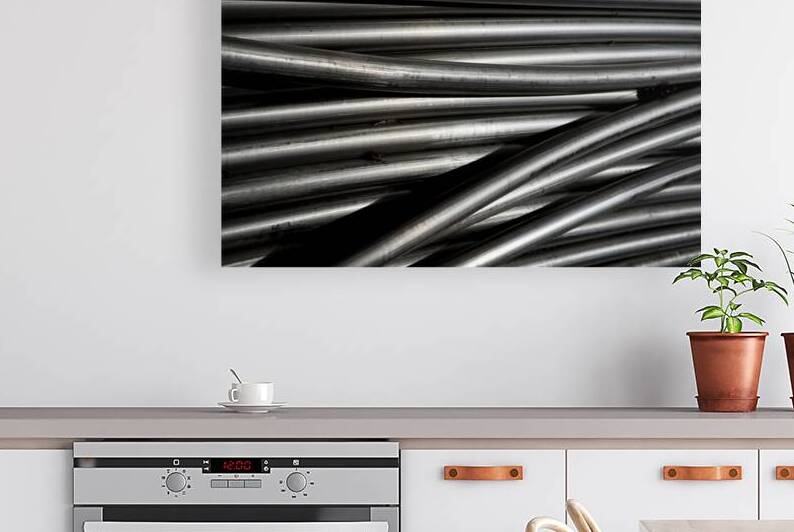 Tubular Abstact Art Number 2 by Bo Insogna