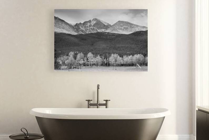 Colorado Americas Playground In Black and White by Bo Insogna