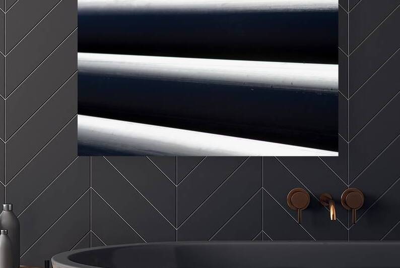 Tubular Shadow and Light  2 by Bo Insogna