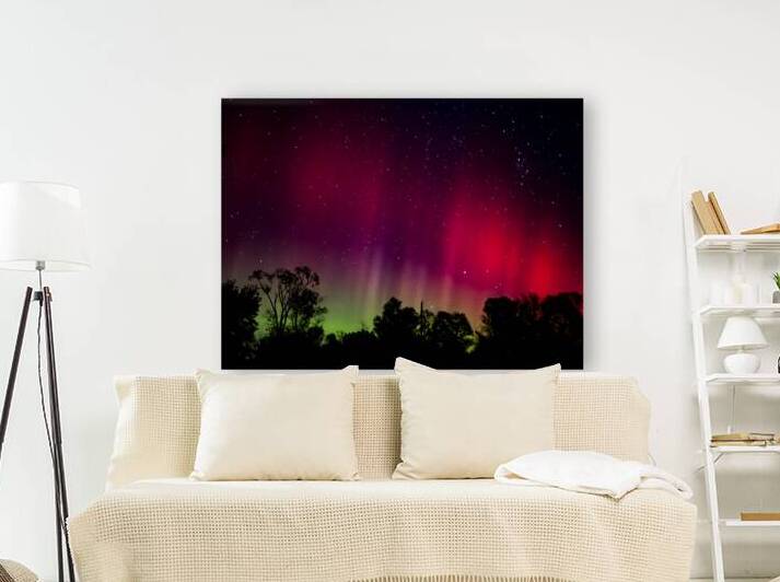 Dancing Skies: Northern Lights Symphony by Lisa Drew