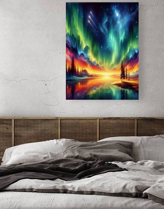 Northern Lights by Urban Interior Art