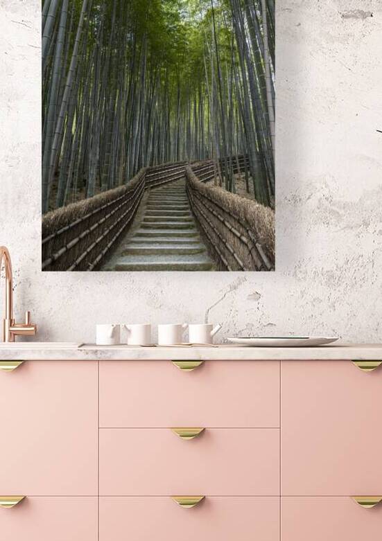 bamboo forest in arashiyama by Gualtiero Boffi