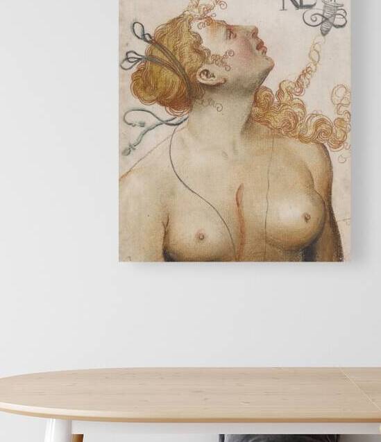 Bust of the dying Lucretia [1518] by Niklaus Manuel [1484–1530] by MyCozyFineArt