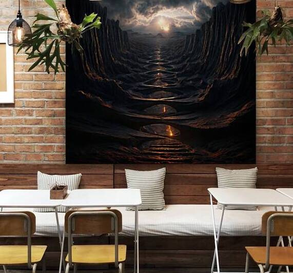  Canyon Like Valley  by Aniima Illussiya