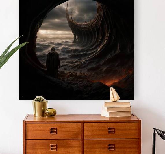  Turbulent Seascape  by Aniima Illussiya