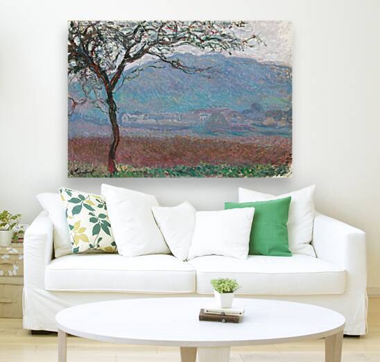 Champ À Giverny [1887] by Claude Monet [1840–1926] by MyCozyFineArt