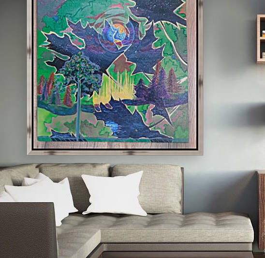 maple moonset by Kelsey Fedorchak