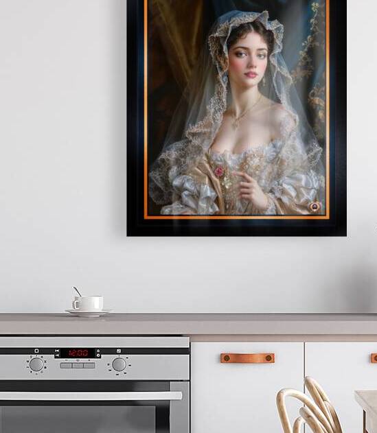 Portrait Of Isabella Celeste Dufresne A Picture Of Feminine Grace Captivating AI Concept Art by Xzendor7 by xzendor7