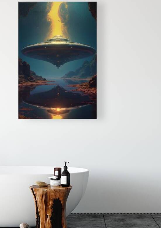 The Arrival: Celestial Giants Over an Alien World by James Derrick