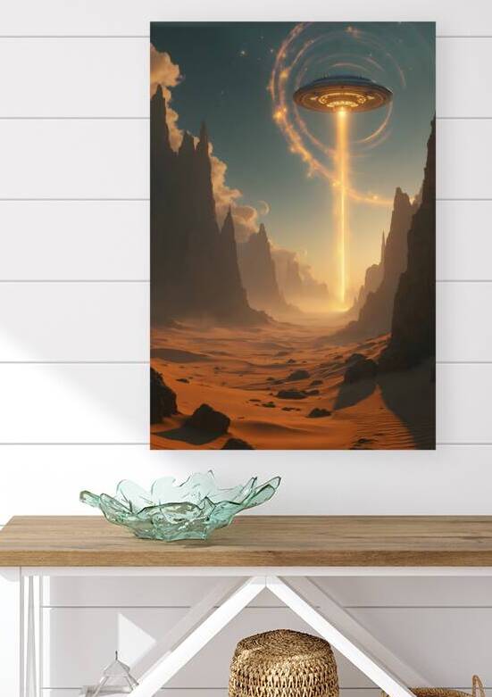 Celestial Beacon: The UFO Over the Golden Expanse by James Derrick