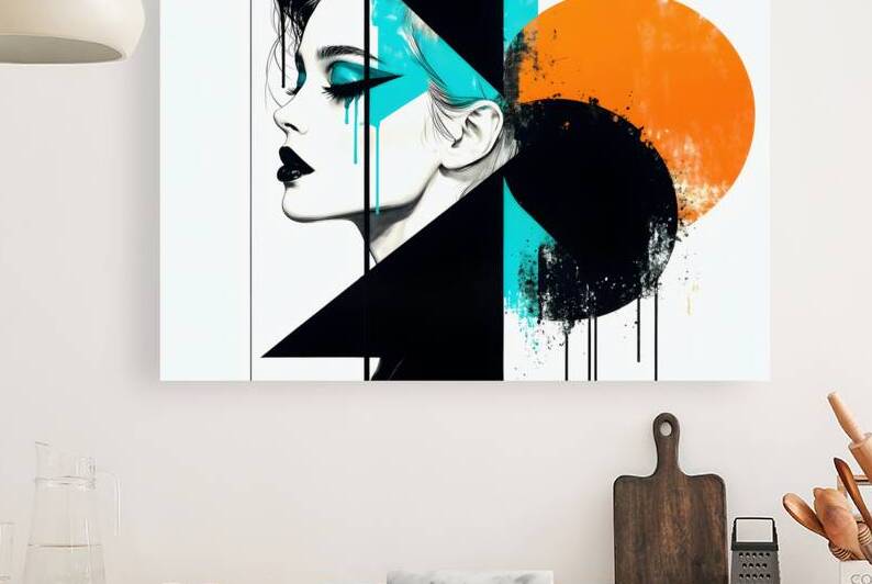 Abstract Woman by NurpuArt