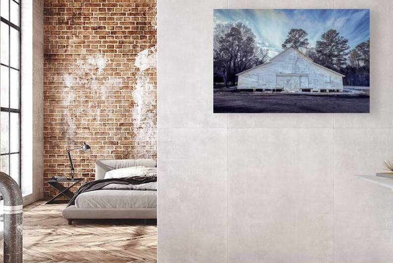 Galivants Ferry Holliday Farm White Barn by Norma Brandsberg Photography