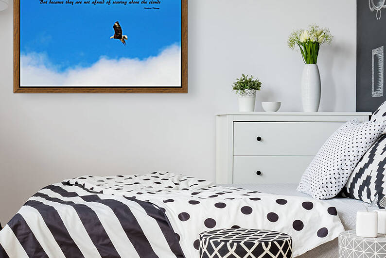 Eagles Fly Alone by Deb Oppermann