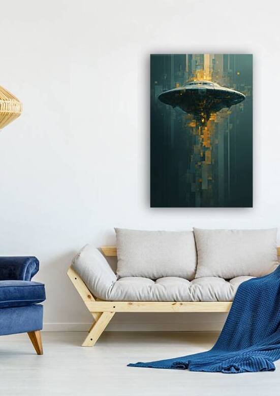 Digital Metamorphosis: The UFO Ascension by James Derrick