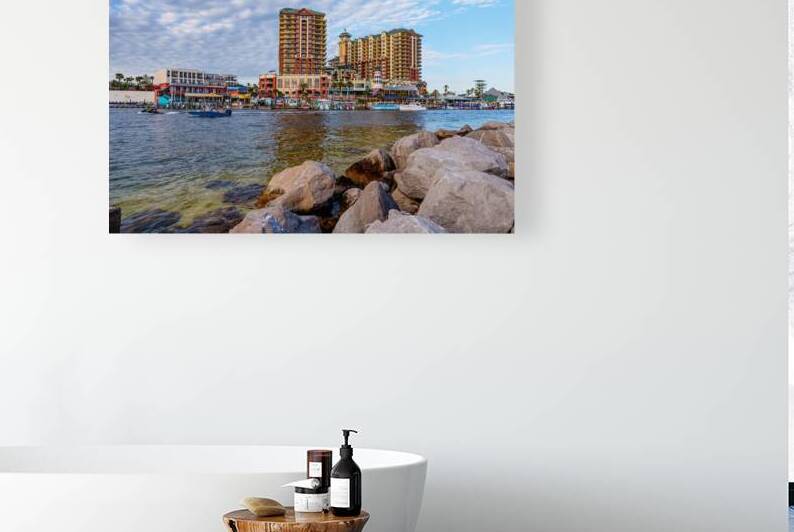 Boat Traffic At Destin Harbor by Jennifer White