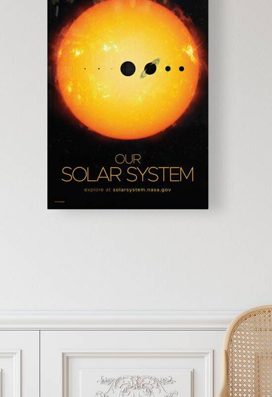NASA Explore Posters - Solar System B by AA Images