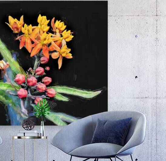 Milkweed Flowers Asclepias X100 by Rich Franco