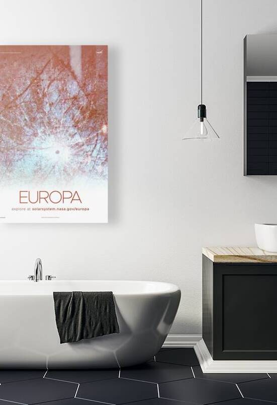 NASA Explore Posters - Europa B by AA Images