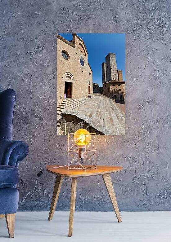 San Gimignano Italy travel destionation. Medieval tower skyscra by Paolo Modena