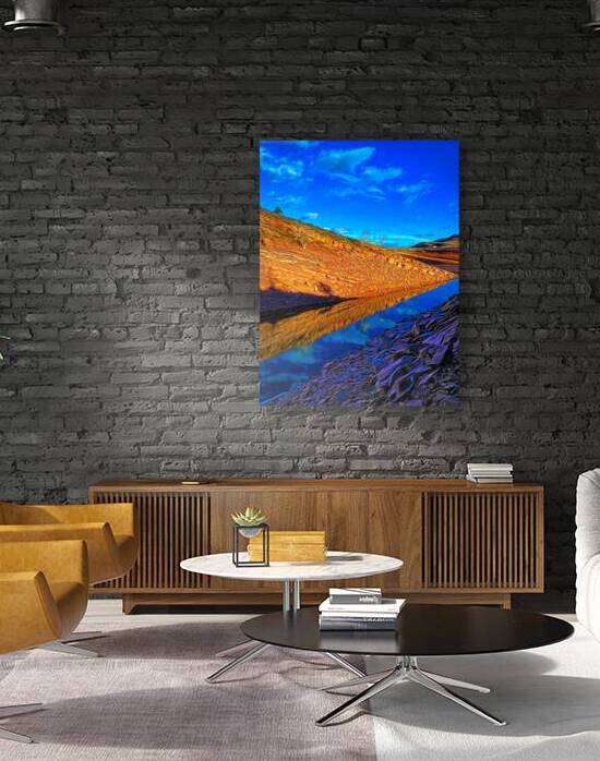 Water Rock Sky 1 by ArcheanArt