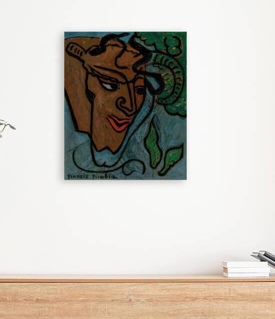 Tête de faune [circa 1934–1935] by Francis Picabia [1879–1953] by MyCozyFineArt