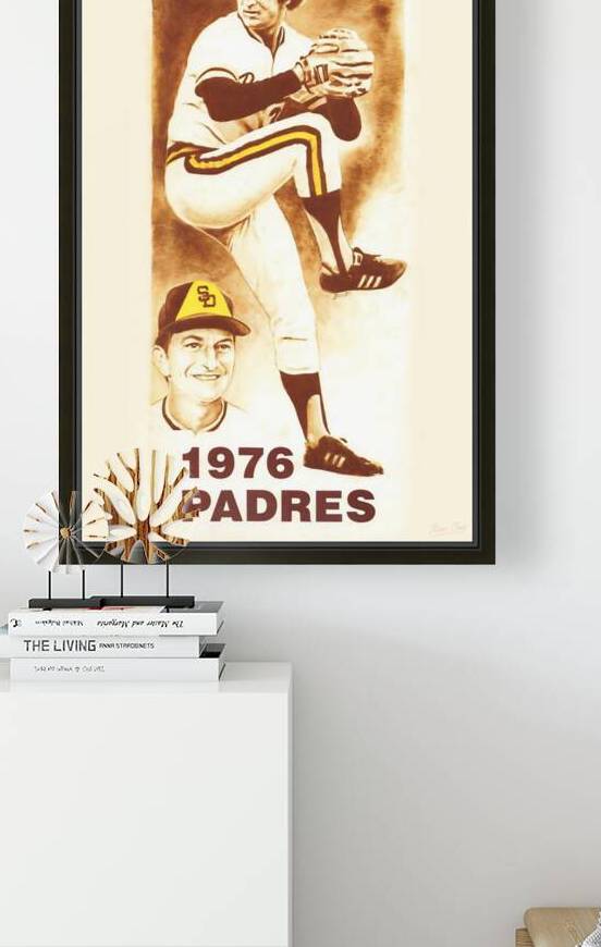 1976 San Diego Padres Art by Row One Brand