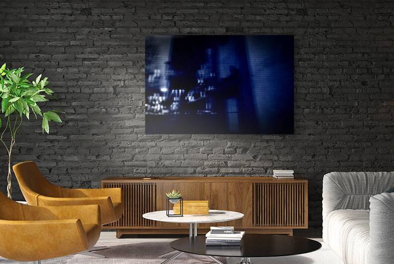 Dark Occult TV Effect with Blue Shadows by Adrian H 