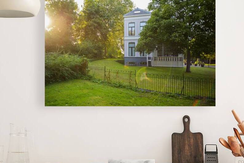 Sunlight flare over beautiful dutch architecture in the heart of Haarlem by Adrian H 