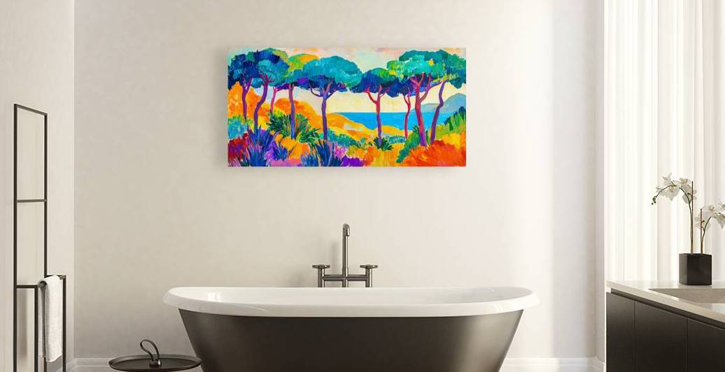 Landscape with Trees by Travelling Light