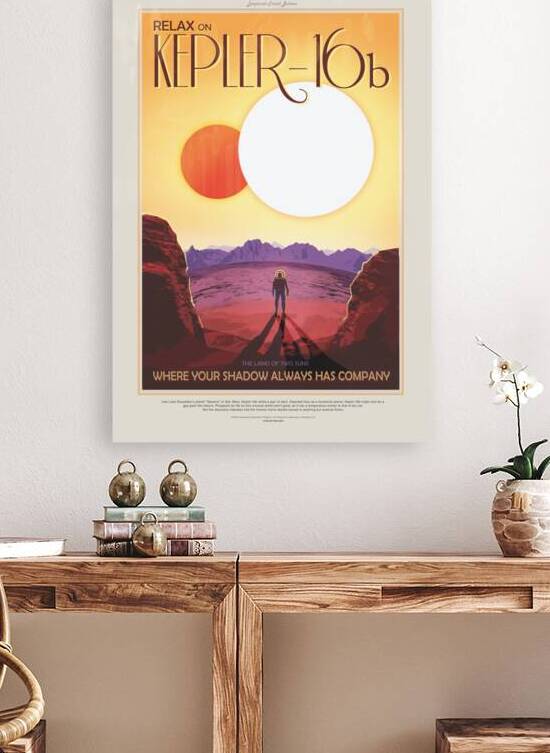 NASA Space Tourism   Kepler16b by AA Images