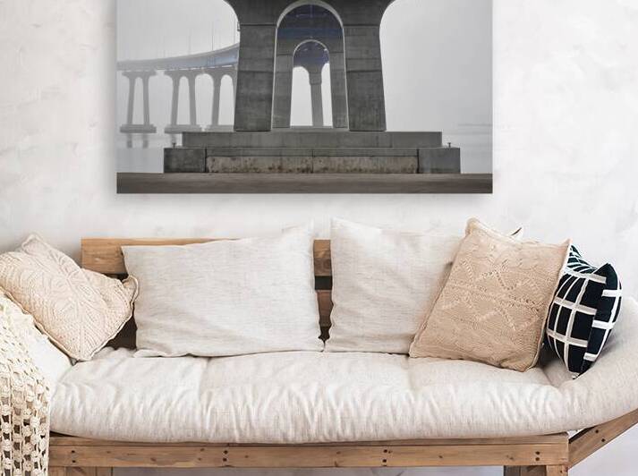 Coronado Bay Bridge Pylons Color by Ryan Cameron