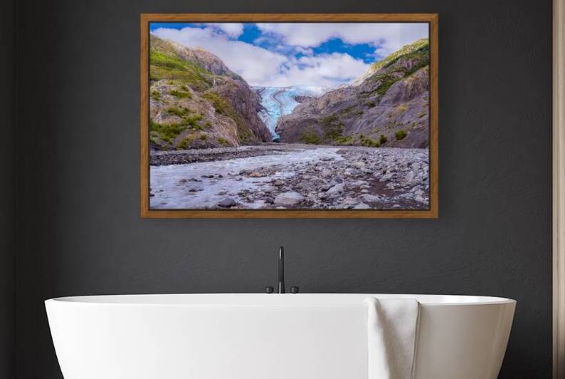 Exiting Glacer by Geoffrey Prior