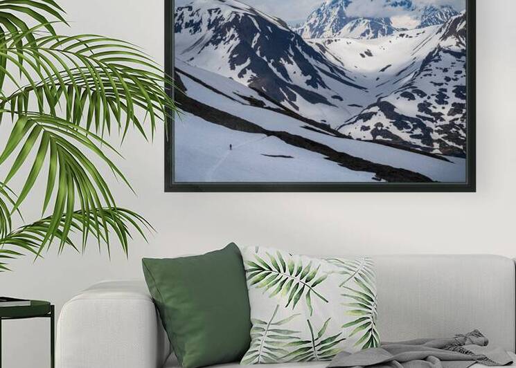 Exit Glacier Hiker by Geoffrey Prior