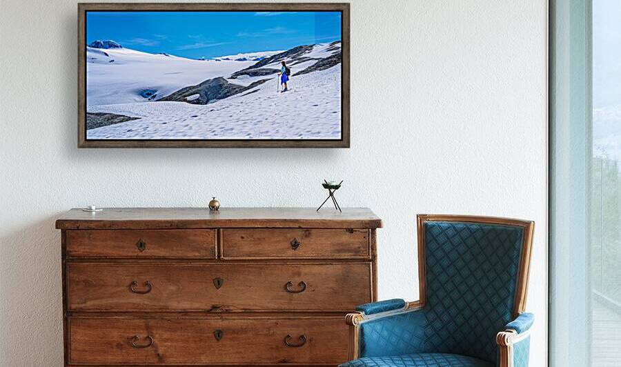 Exit Hiker by Geoffrey Prior