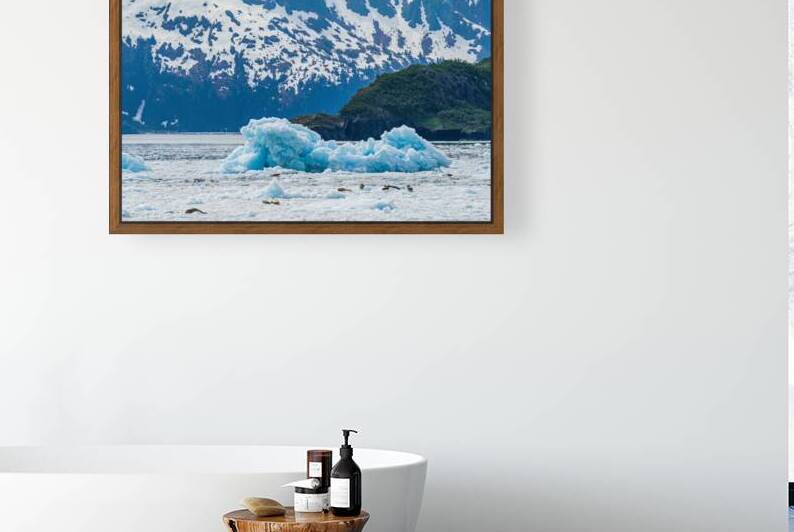 Aialik Ice by Geoffrey Prior