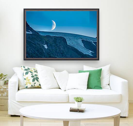 Moonset by Geoffrey Prior