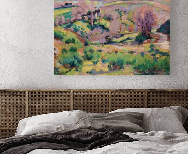 Paysage de la Creuse. Au printemps [circa 1908] by Armand Guillaumin [1841–1927] by MyCozyFineArt