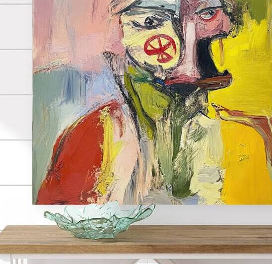 Abstract Portrait Y92H5N 55 by Abstract Rebellion