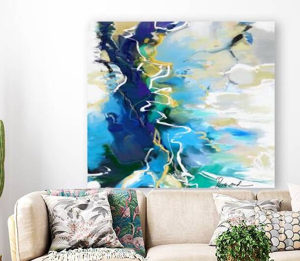 Azul 1 by Doris Savard