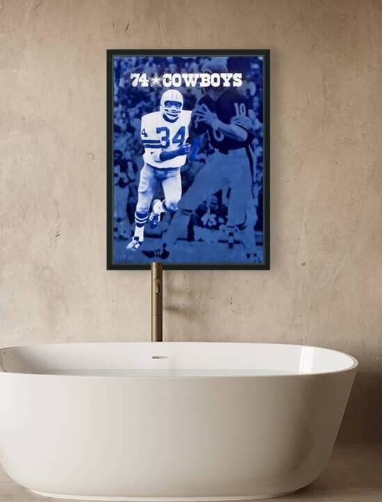 1974 Dallas Cowboys Football Wall Art by Row One Brand