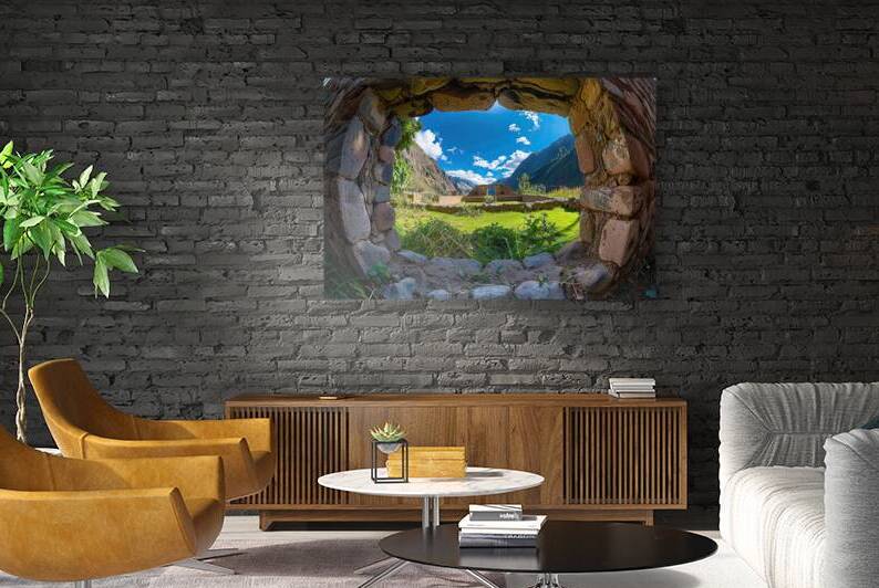 Andean Vista Through Time H2N9P2 47 by Abstract Rebellion