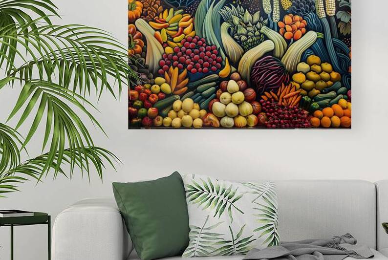 Abundant Harvest Bounty J9P2N8 50 by Abstract Rebellion