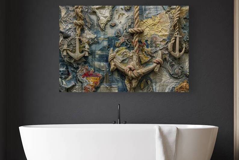 Anchors Away Map 92HJ8D 47 by Abstract Rebellion