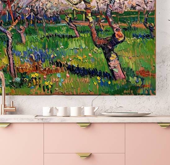 Almond Blossom Reverie H9P4N2 45 by Abstract Rebellion