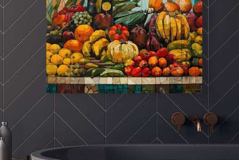 Abundant Harvest Mosaic H2N9P2 49 by Abstract Rebellion