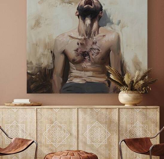 Anguish Echoes Void H29N3Z 45 by Abstract Rebellion