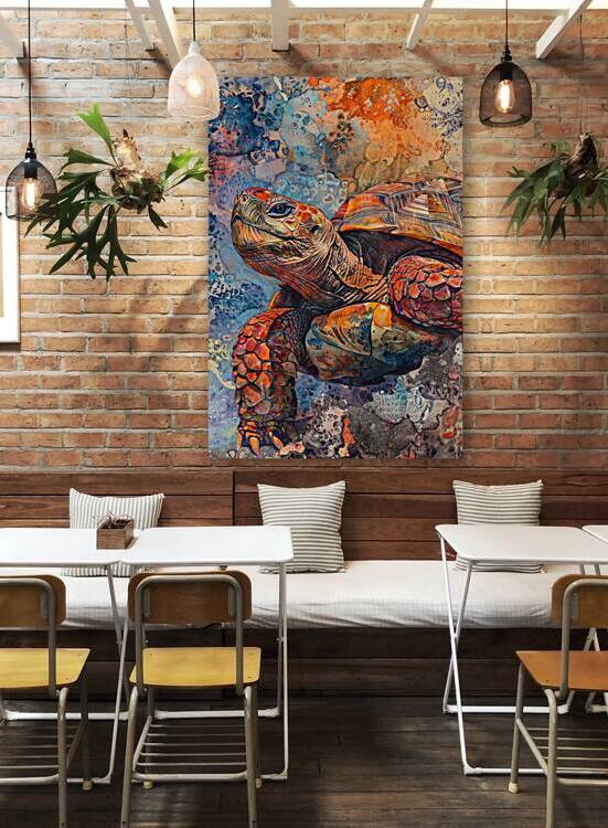 Ancient Tortoise Wisdom 8H29P7 45 by Abstract Rebellion