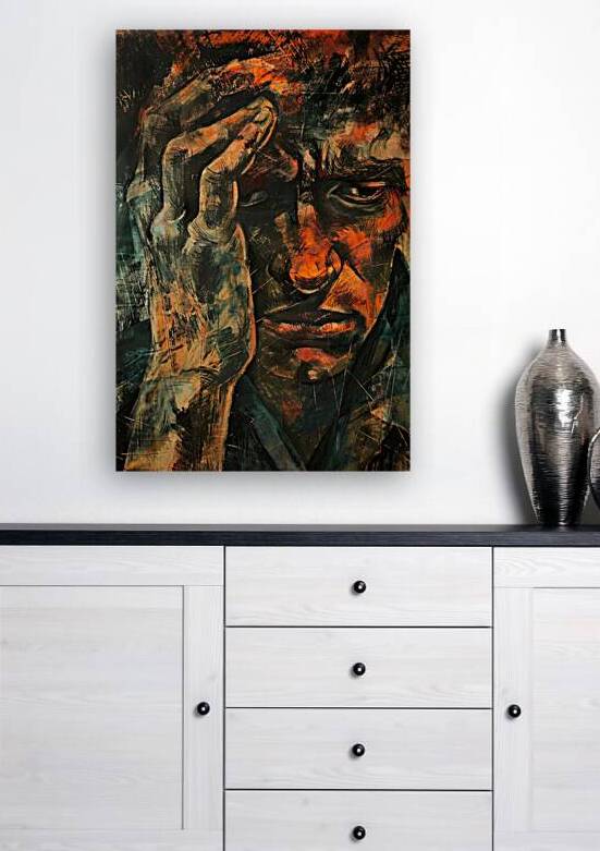 Anguish Portrait 4H79P2 45 by Abstract Rebellion